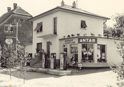 Le garage avant 1966